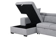 Chatteris Sectional Contemporary - Inland Furniture (San Bernardino, CA)