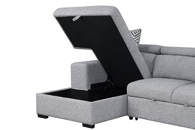 Chatteris Sectional Contemporary - Inland Furniture (San Bernardino, CA)