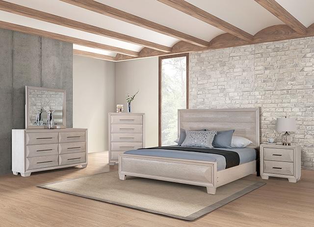 Hinwitz E.King & Queen Bed - Inland Furniture (San Bernardino, CA)
