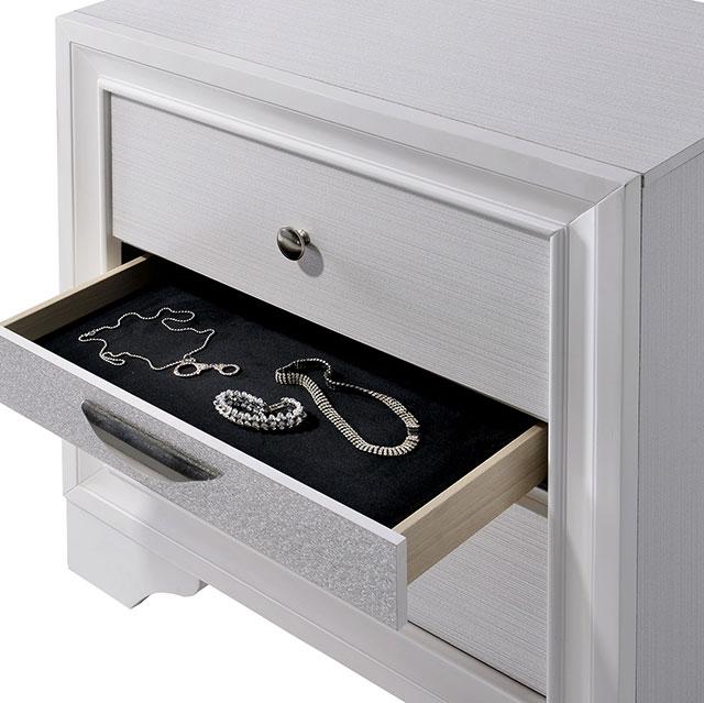 Chrissy White Chest - Inland Furniture (San Bernardino, CA)