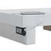 Christie Glossy White Dresser - Inland Furniture (San Bernardino, CA)