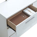 Christie Glossy White Dresser - Inland Furniture (San Bernardino, CA)