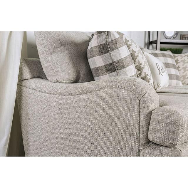 Christine Light Gray Sofa - Inland Furniture (San Bernardino, CA)