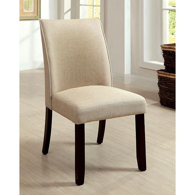 Cimma Espresso Round Dining Table - Inland Furniture (San Bernardino, CA)