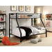 CLAREN Black Twin/Queen Bunk Bed - Inland Furniture (San Bernardino, CA)