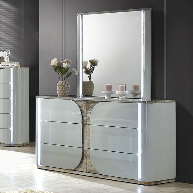 Cleburne Mirror - Inland Furniture (San Bernardino, CA)
