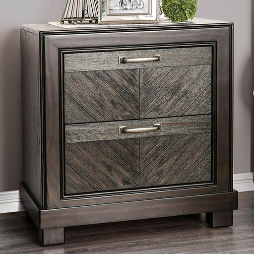 Argyros Espresso Night Stand - Inland Furniture (San Bernardino, CA)