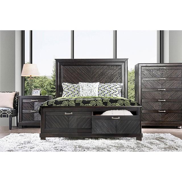 Argyros Bed - Inland Furniture (San Bernardino, CA)