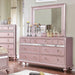 Ariston Rose Gold Dresser - Inland Furniture (San Bernardino, CA)