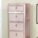 Ariston Rose Gold Swivel Chest - Inland Furniture (San Bernardino, CA)