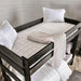 Arlette Twin/Twin Bunk Bed Brown, Black, Gray, & White - Inland Furniture (San Bernardino, CA)