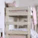 Arlette Twin/Twin Bunk Bed Brown, Black, Gray, & White - Inland Furniture (San Bernardino, CA)