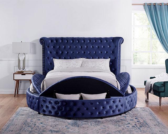 Delilah Cal.King & E.King Bed - Inland Furniture (San Bernardino, CA)