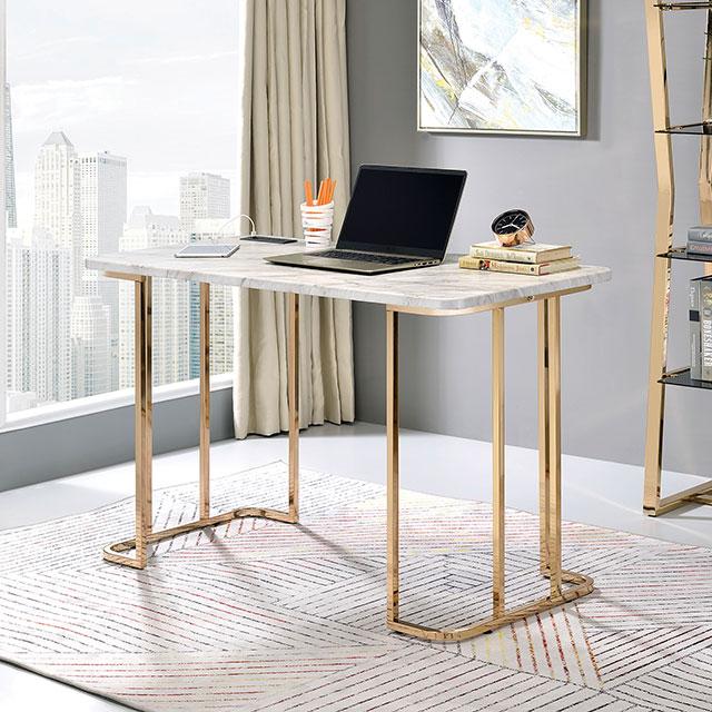 DELPHINE Desk - Inland Furniture (San Bernardino, CA)