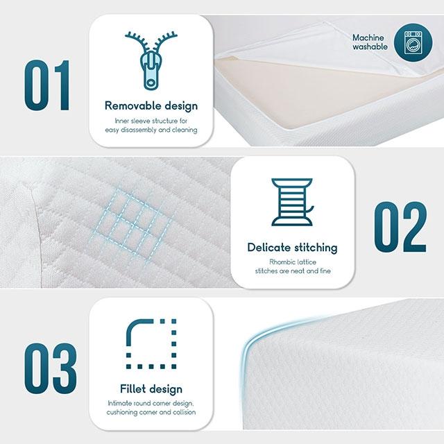 6" Memory Foam Mattress Artemisia - Inland Furniture (San Bernardino, CA)