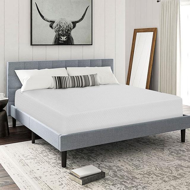 Artemisia 8" Memory Foam Mattress White - Inland Furniture (San Bernardino, CA)