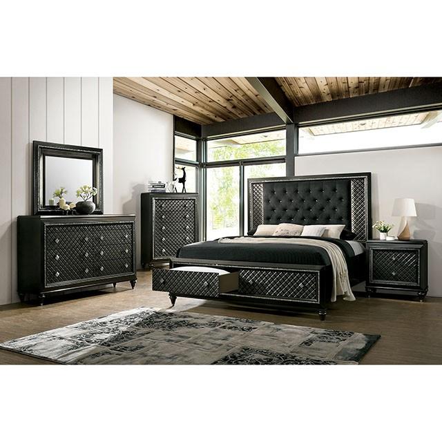 Demetria Metallic Gray Chest - Inland Furniture (San Bernardino, CA)