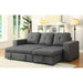 DENTON Sectional, Gray - Inland Furniture (San Bernardino, CA)
