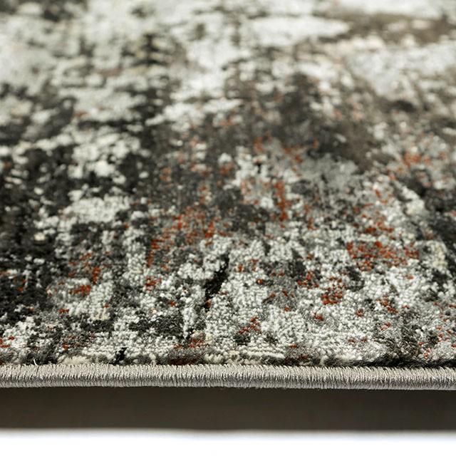 Develi Charcoal 8' X 10' Area Rug - Inland Furniture (San Bernardino, CA)