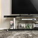 Dietrich Black 60" TV Console - Inland Furniture (San Bernardino, CA)