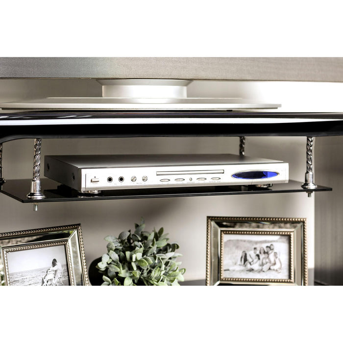Dietrich Black 60" TV Console - Inland Furniture (San Bernardino, CA)