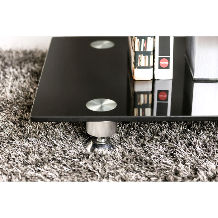 Dietrich Black 60" TV Console - Inland Furniture (San Bernardino, CA)