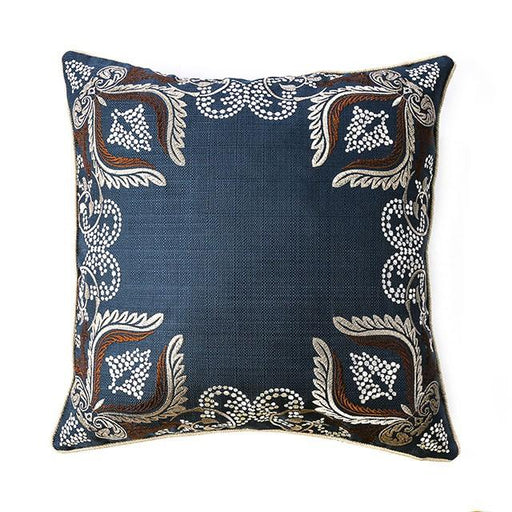 Dina Navy 20" X 20" Pillow, Navy (2/CTN) - Inland Furniture (San Bernardino, CA)