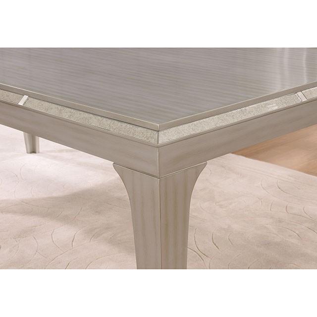 Diocles Dining Table Set with Bench - Inland Furniture (San Bernardino, CA)