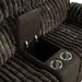 Dionysus Manual Reclining Loveseat Brown - Inland Furniture (San Bernardino, CA)