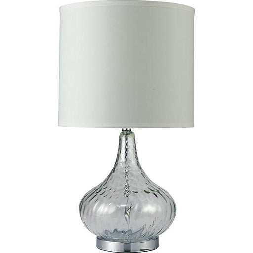 Donna Clear 15"H Glass Clear Table Lamp - Inland Furniture (San Bernardino, CA)
