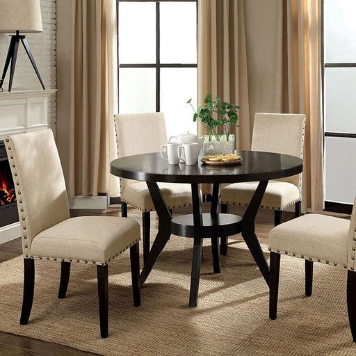 DOWNTOWN Round Dining Table - Inland Furniture (San Bernardino, CA)