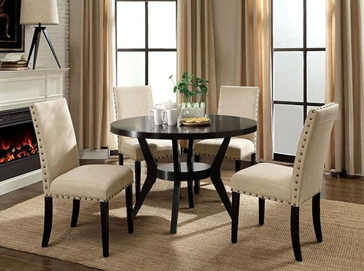 DOWNTOWN Round Dining Table - Inland Furniture (San Bernardino, CA)