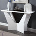 DUBENDORF Sofa Table, White - Inland Furniture (San Bernardino, CA)