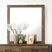 DUCKWORTH Mirror, Light Walnut - Inland Furniture (San Bernardino, CA)