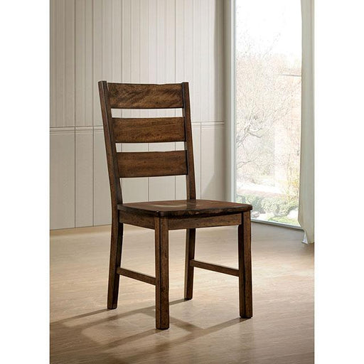 Dulce Walnut Side Chair (2/CTN) - Inland Furniture (San Bernardino, CA)