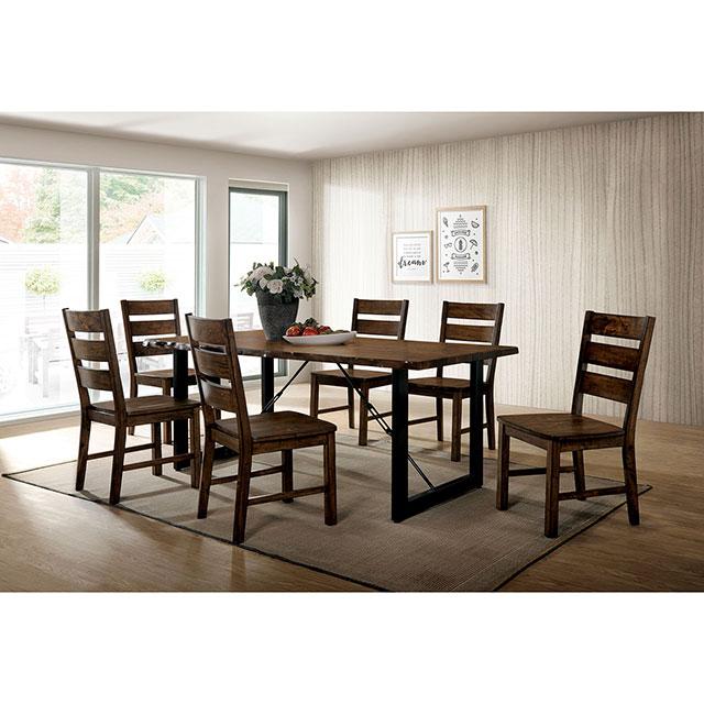 Dulce Dining Table Set Bench - Inland Furniture (San Bernardino, CA)
