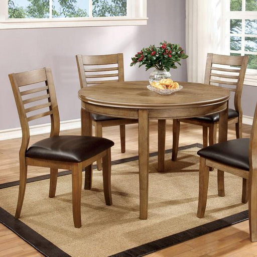 Dwight 48" Round Table - Inland Furniture (San Bernardino, CA)