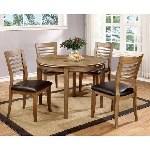Dwight 48" Round Table - Inland Furniture (San Bernardino, CA)
