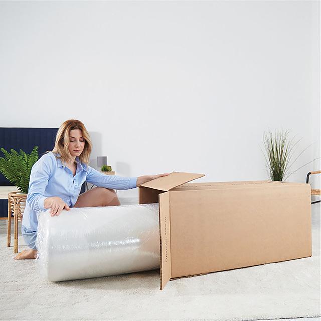Edelweiss 8" Queen Memory Foam Mattress - Inland Furniture (San Bernardino, CA)