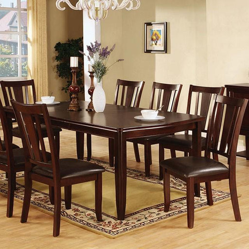 Edgewood I Espresso Dining Table - Inland Furniture (San Bernardino, CA)