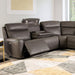EDMONDUS Power Sectional, Dark Gray - Inland Furniture (San Bernardino, CA)