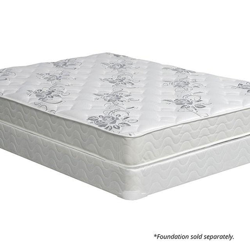 ELBERTYNA White 8" Tight Top Mattress, Queen - Inland Furniture (San Bernardino, CA)