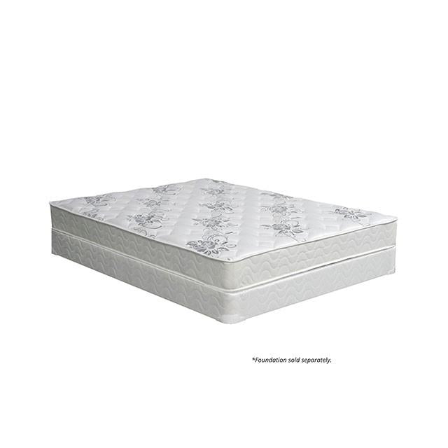 ELBERTYNA White 8" Tight Top Mattress, Cal.King - Inland Furniture (San Bernardino, CA)