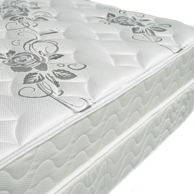 ELBERTYNA White 8" Tight Top Mattress, Cal.King - Inland Furniture (San Bernardino, CA)