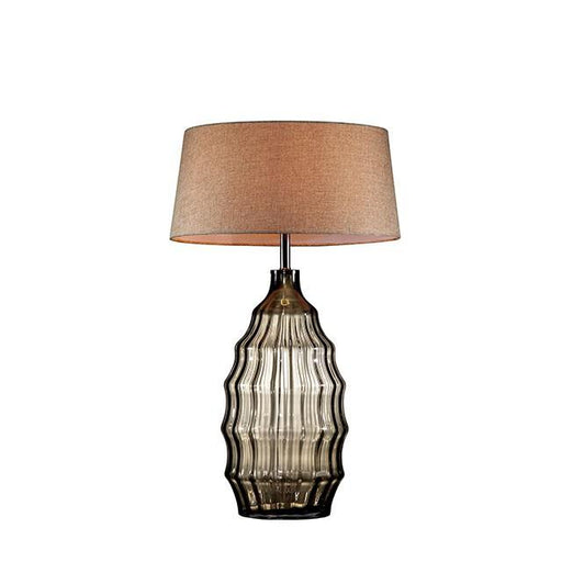 Elen Olive 28"H Olive Glass Table Lamp - Inland Furniture (San Bernardino, CA)