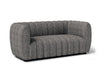 AVERSA Loveseat, Black, Gray, & White - Inland Furniture (San Bernardino, CA)