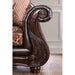 ELPIS Brown/Espresso Love Seat - Inland Furniture (San Bernardino, CA)