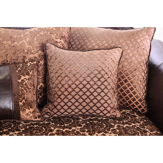 ELPIS Brown/Espresso Sofa - Inland Furniture (San Bernardino, CA)