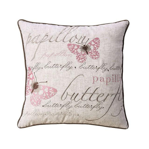 Elsa Natural 20" X 20" Pillow, Natural (2/CTN) - Inland Furniture (San Bernardino, CA)
