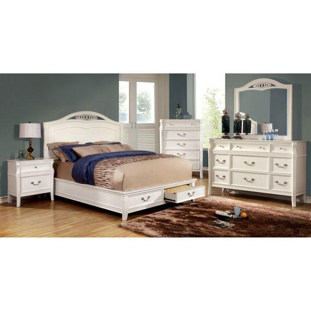 Elvas E.King Bed - Inland Furniture (San Bernardino, CA)